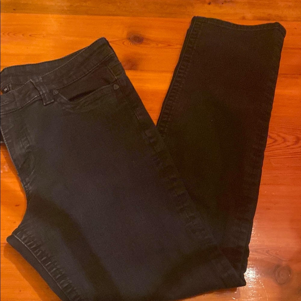 Kut from the Kloth Straight Leg Jeans - Black